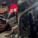 Vídeo: motorista é intubado após derrubar poste com nora e filho no carro em Manaus