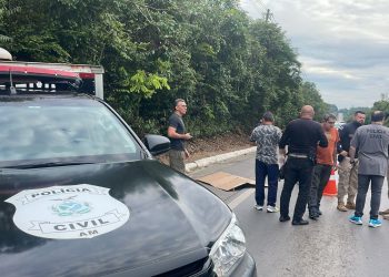 Idoso é atr0pelado por veículo da Seap e m0rr3 na BR-174