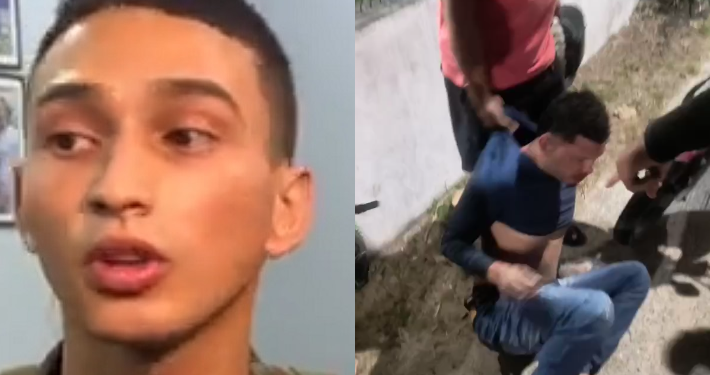 Vídeo: Soldado impede ass@lto com ‘mata-leão’ e população desc3 a p0rr@da no ladrã0 em Manaus