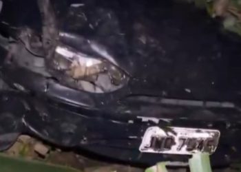Motorista cai com carro no barranco em Manaus e foge deixando 5 ferid0s