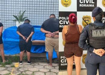 Quadrilha sai de Manaus e acaba pr3sa em Boa Vista após série de furt0s em lojas e farmácias