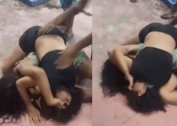 Vídeo: Em Eirunepé, garotas se embolam no chã0 por causa do novinho