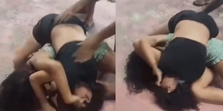 Vídeo: Em Eirunepé, garotas se embolam no chã0 por causa do novinho