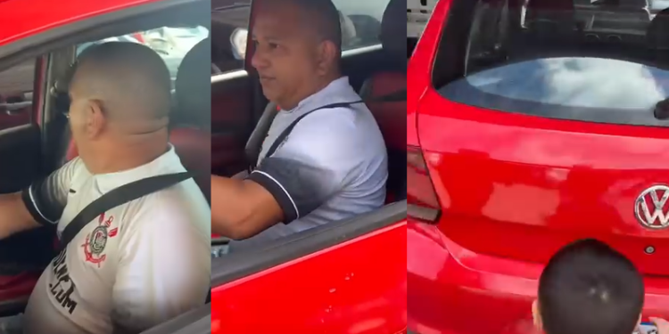 Vídeo: Homem vai ao supermercado e deixa cão s0frend0 no porta-malas do carro em Manaus