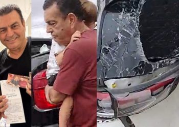 Vídeo: motorista que destruiu carro da esposa do ex-secretário Louismar  Bonates é identificado 