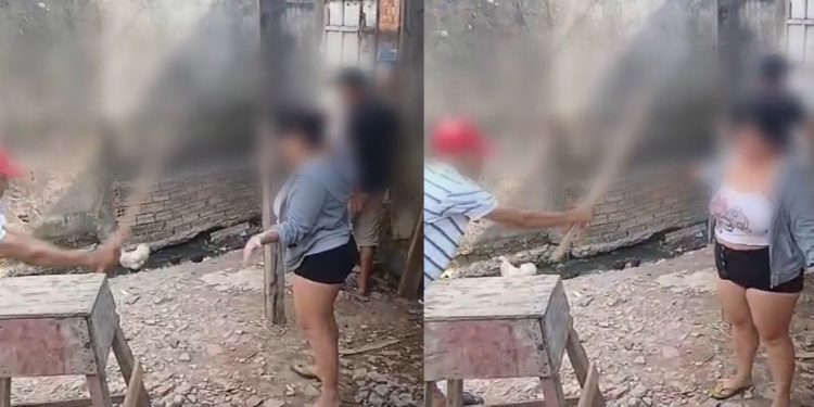 Vídeo: mulher leva corretivo severo nas mãos no Amazonas: ‘pelo certo, vai pegar 20’