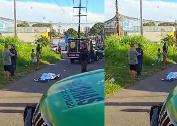 Urgente: pistoleir0 dispara vários tir0s e homem é m0rto na Z0na Oeste de Manaus