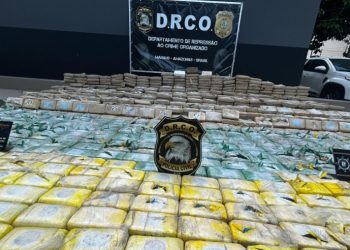 Peruano e três colombianos são pres0s no Amazonas com R$ 50 milhões em dr0gas