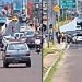 Vídeo: carro atr0pela pedestre no Viaduto Rei Pelé: ‘arremessado no canteiro central’