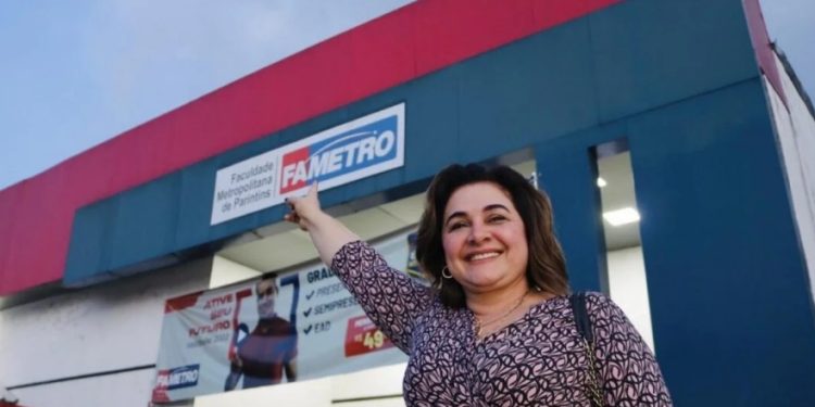 Maria do Carmo destaca consolidação da Fametro em Parintins com mais de 1,3 mil alunos matriculados