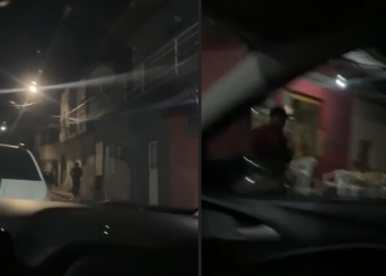 Vídeo: Band1dos altamente armad0s e com coletes balíst1cos são filmados fug1ndo no bairro União