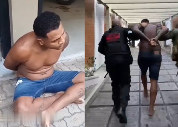 Vídeo: Vulgo ‘Gorila’, chefe de grupo cr1m1n0s0 é pres0 de cueca em motel de luxo