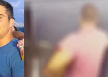 Vídeo forte: homem dá mais de 60 s0c0s na namorada dentro do elevador 