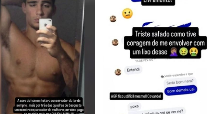 Veja: Agr3ss0r dos 61 s0c0s na namorada tem vídeo saboreand0 p1rulit0 de outro homem