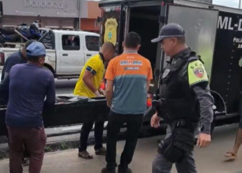 Pintor m0rr3 eletr0cutado enquanto pintava fachada de loja na Zona Leste de Manaus