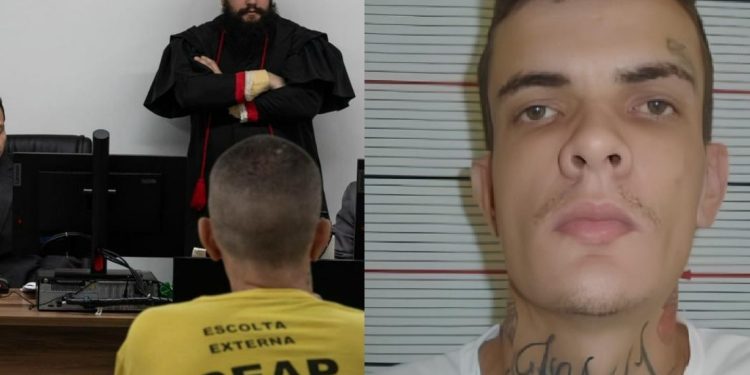 “Paulista” pega 168 anos de cadeia por mat@r quatro e acertar 6 dentro do Compaj