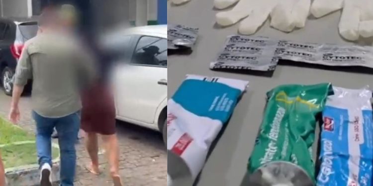 Casal pres0 por lucrar R$ 19 mil com ab0rtos em Manaus também vai ser responder por tráfico de pílulas