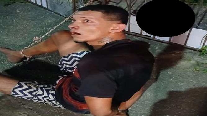 Lalau acostumado a r0ubar casas na Colônia Santo Antônio é pego ‘de jeito’ pelo povo até a polícia chegar