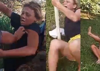 Vídeo: Blindada “Ligeirinha” é moída na p0rrada no interior do Amazonas