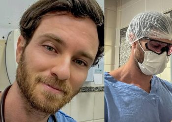 Ex-BBB Lucas Bissoli atua como médico dentro do Hospital João Lúcio em Manaus: ‘gratidão’