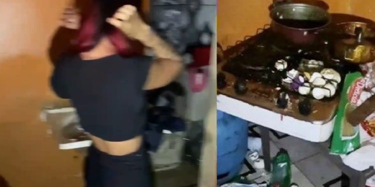 Mãe é denunciada por deixar filhos comendo alimento podre dentro de casa no Amazonas