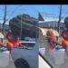 Vídeo: motoqueiro acerta capacete em motorista que derrub0u ele no chão em Manaus
