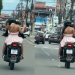 Vídeo: Manaus esquenta e passageira de moto aproveita pra pegar um ‘fresco’ nas partes ínt1mas