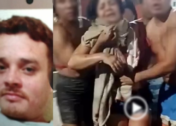 Vídeo: Homem invade apartamento e tenta m@tar a ex-companheira e a filha de 10 meses em Manaus