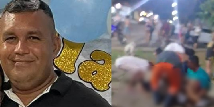 Vídeo: Dono de mercadinho é ex3cutad0 com sete t1r0s e homem fica f3rid0 em Manaus