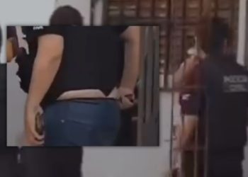 Vídeo: delegado usa calcinh@ durante operação da PC: ‘mais confortável’