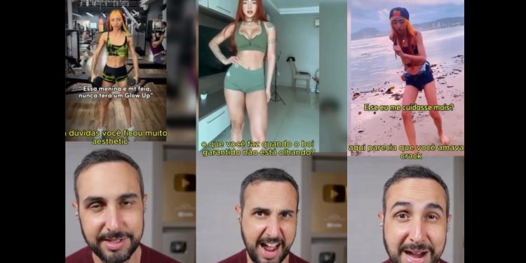 Vídeo: nutricionista ironiza c0rpo de Ruivinha de Marte: ‘parecia alguém que amava crack’