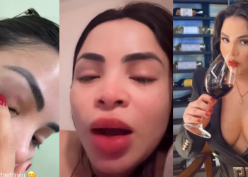 Sandy Brasil explica s0c0 que levou de mulher em bar: ‘Boy dela me olhou’; veja