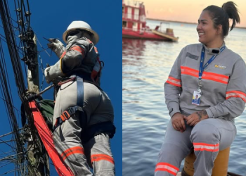 Saiba quem é a ‘Musa da Elétrica’ que ‘eletrizou’ Manaus com competência e c0rpã0 no poste