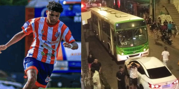 Jovem m0rt0 em ac1dente envolvendo ônibus e carro na Compensa era jogador de futebol