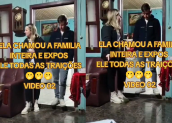 Vídeo: Mulher descobre traições do marido com a ‘amiga’, uma vereadora, e expõe tudo em ‘chá revelação’