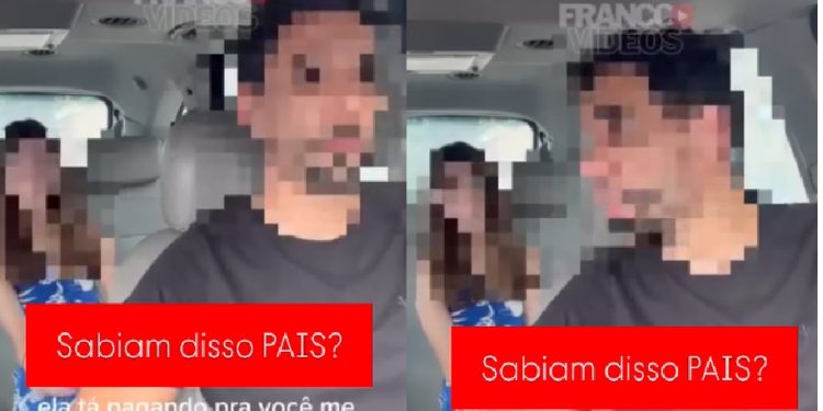 Vídeo: motorista de app manda menina de 13 anos sair do carro dele: ‘mocinha sozinha não levo’