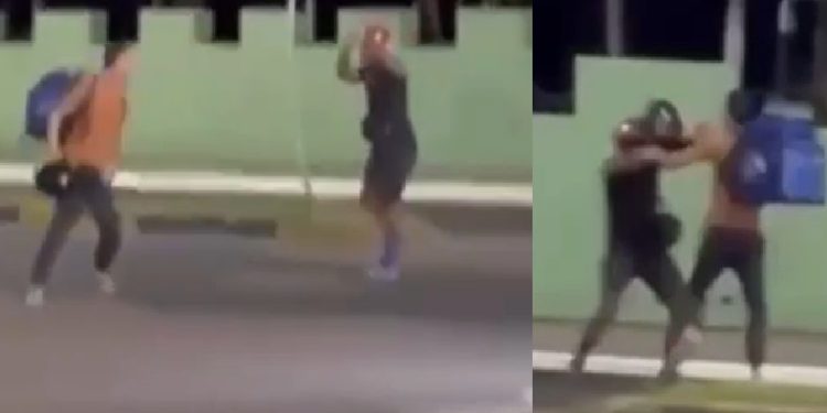 Vídeo: venezuelano tenta dar p0rrada em amazonense no São Jorge: ‘não se mete’