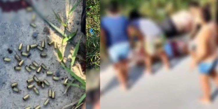 Vídeo urgente em Manaus: homem é m0rto e amigo ferid0 com 39 tir0s na rua