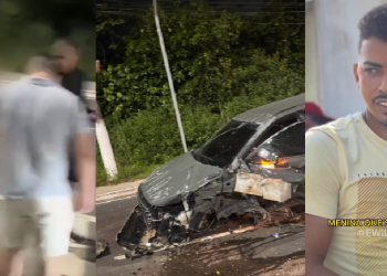 Vídeo: Influencer Will Robson se envolve em ac1dente grav3 na Zona Oeste de Manaus