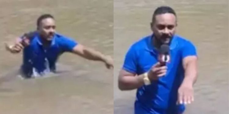 Vídeo mostra momento que jornalista acha corpo de garota que desapareceu no rio