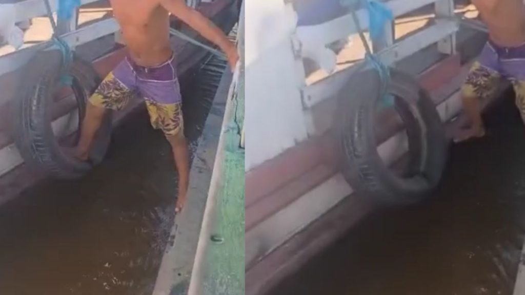 Garotinha de 3 anos some após cair no vão entre embarcações no Amazonas
