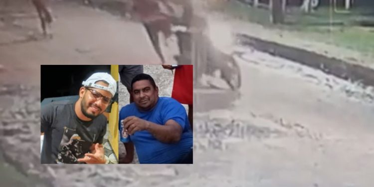 Imagens de câmera mostram início de brig4 que terminou em f4cadas e tir0s em Tefé