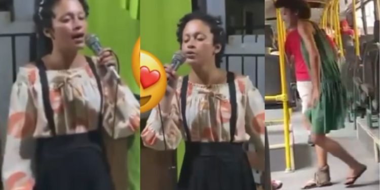 Vida transformada: ‘mulher do pé pôdi’ que sofria humilhações em Manaus aparece cantando em igreja