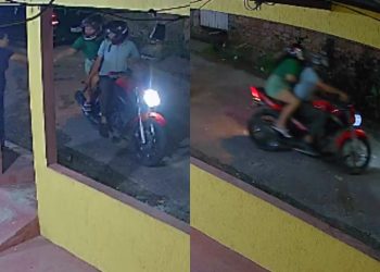 Vídeo: Dupla assalta jovem na saída da igreja em bairro da zona leste de Manaus