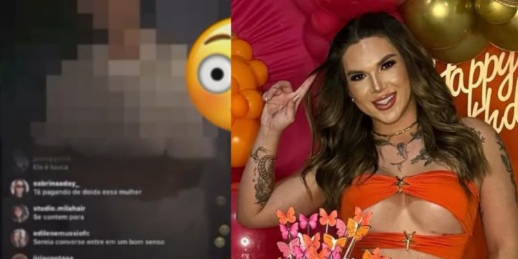 'Eu não tenho dinheiro': Sereia do Amazonas abre live ao ser cobrado por dívida de 15 mil; veja o vídeo