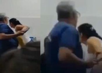 Vídeo mostra mulher reagindo com vi0lênci4 após problema para sacar o Bolsa Família