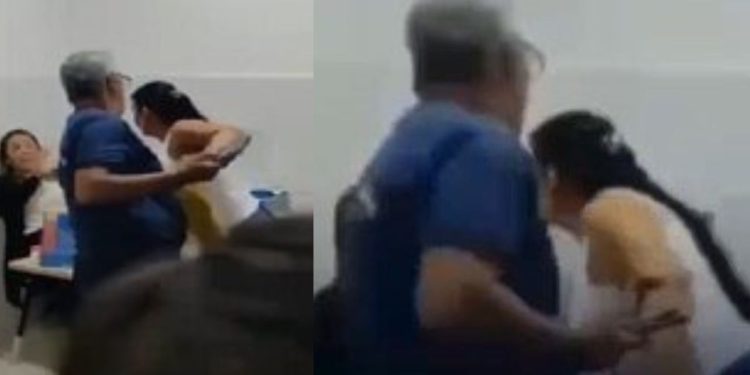 Vídeo mostra mulher reagindo com vi0lênci4 após problema para sacar o Bolsa Família