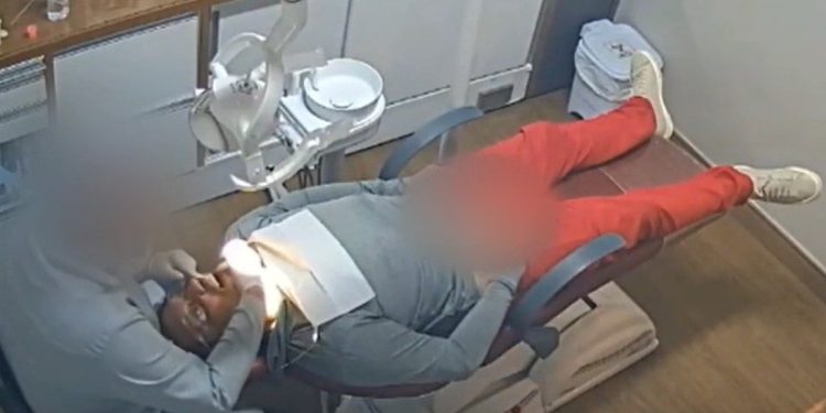 Vídeo: paciente é pres0 após ser pego se masturband0 na cadeira da dentista