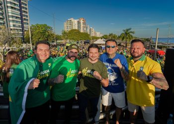 Ato ‘Fora Lula e fora Moraes’ mostra força da direita em Manaus