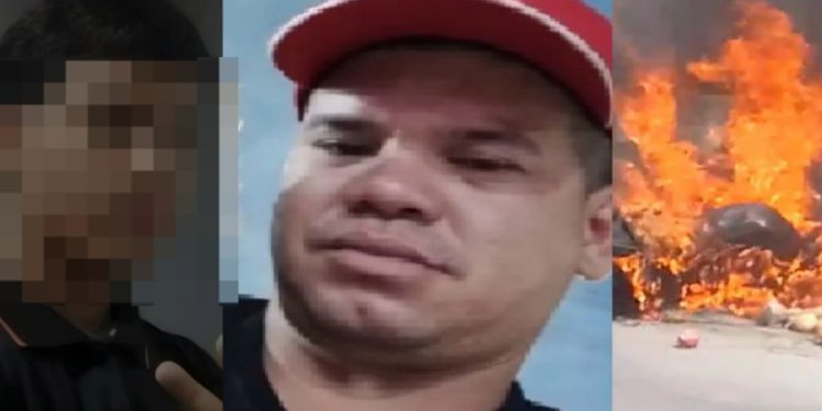 Filho de motoqueiro m0rto em Manaus posta vídeo do pai carbonizad0: ‘que bizarro’